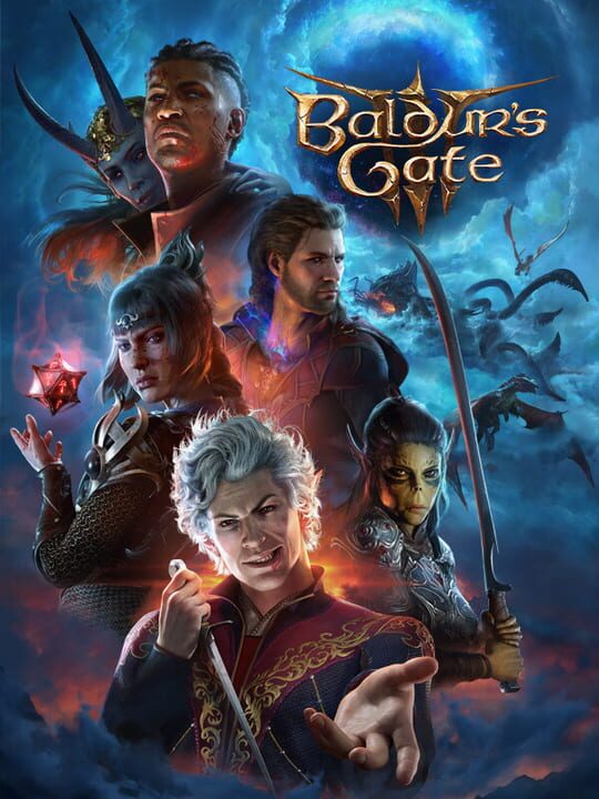 Box art for the game titled Baldur's Gate 3