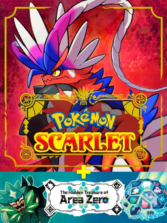 Pokémon Scarlet + The Hidden Treasure of Area Zero cover
