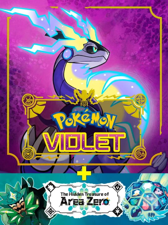 Pokémon Violet + The Hidden Treasure of Area Zero cover