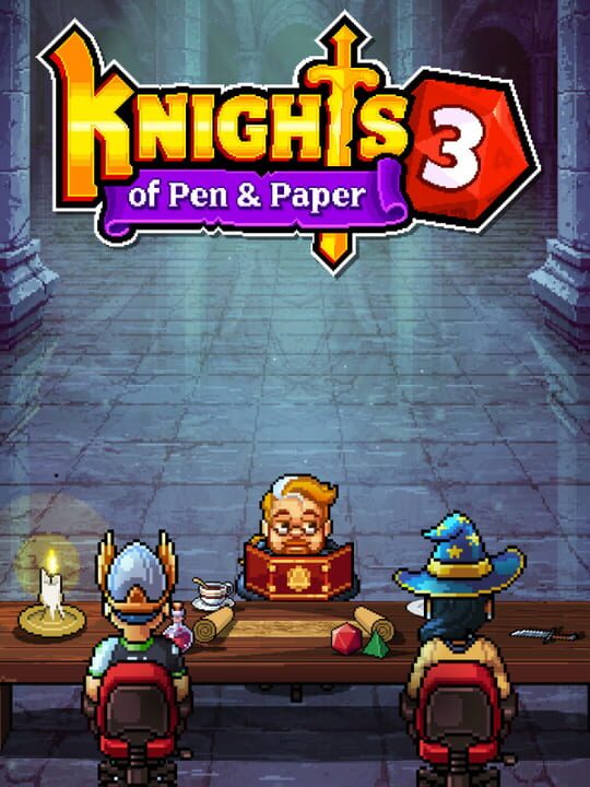 Com origens brasileiras, Knights of Pen and Paper 3 é anunciado