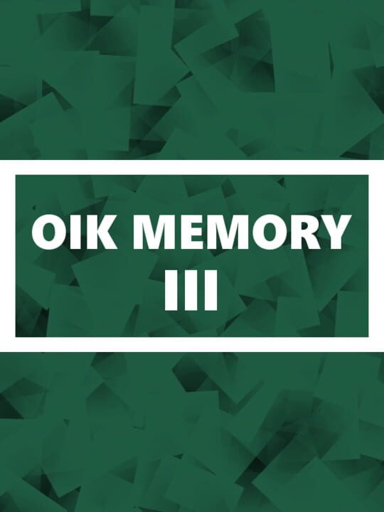Oik Memory 3 cover art