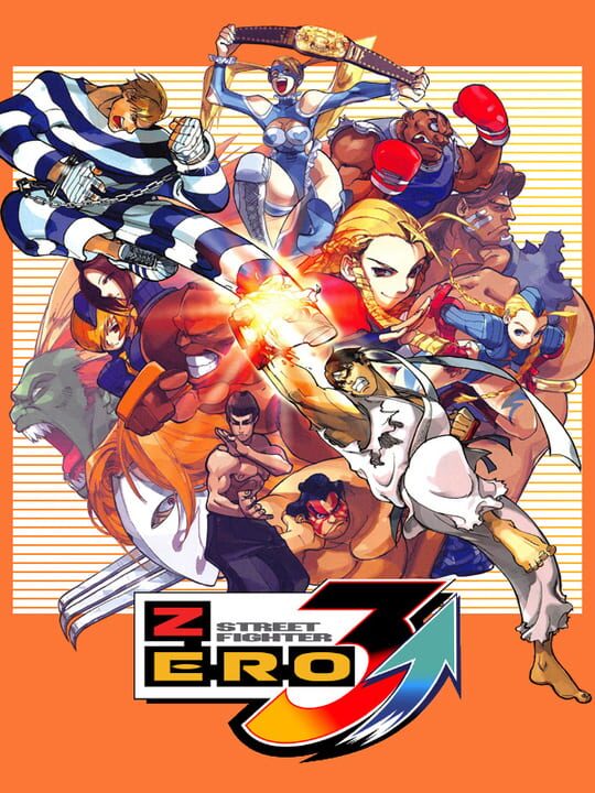 Street Fighter Zero 3 Upper cover art