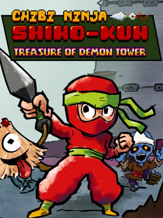 Chibi Ninja Shino-kun: Treasure of Demon Tower cover