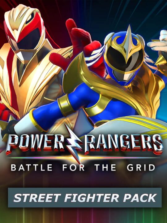 Power Rangers: Battle for the Grid - Street Fighter Pack cover