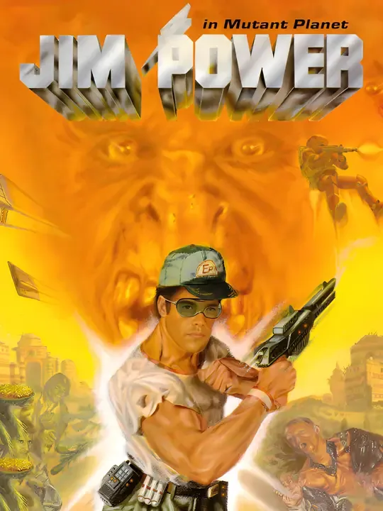 Jim Power in Mutant Planet cover art