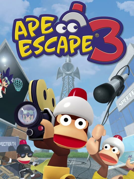 The game box art for Ape Escape 3