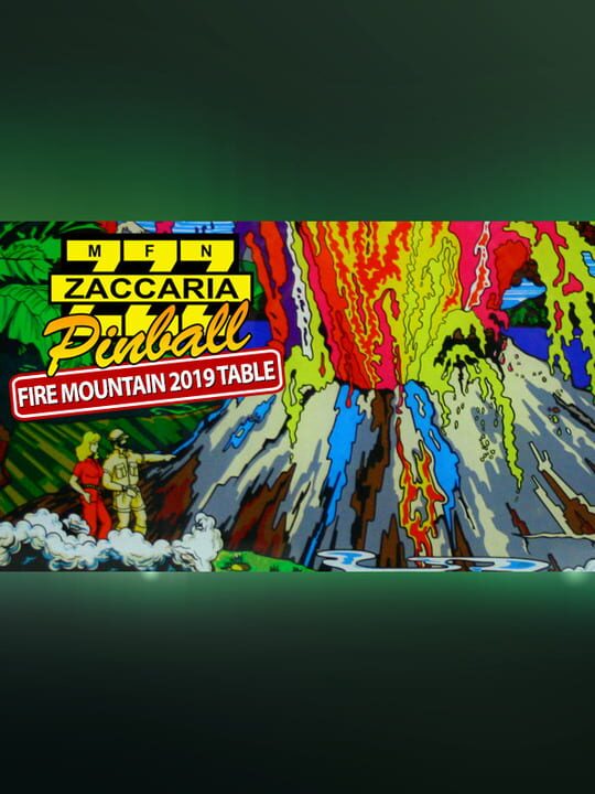 Zaccaria Pinball: Fire Mountain 2019 Table cover