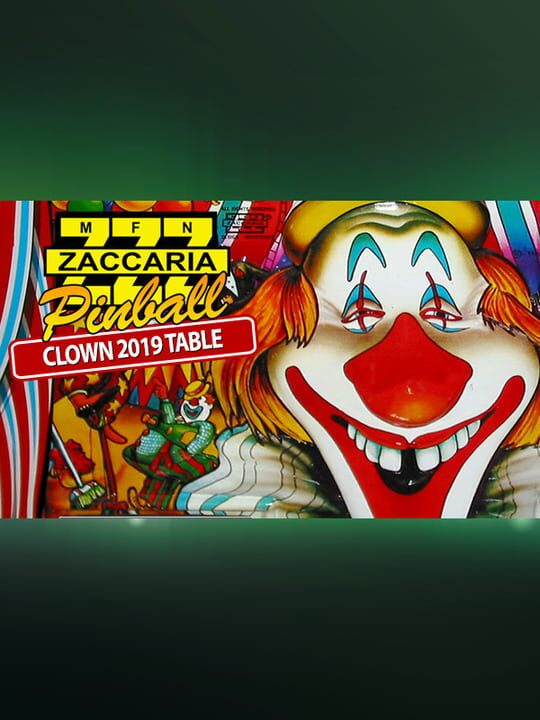 Zaccaria Pinball: Clown 2019 Table cover