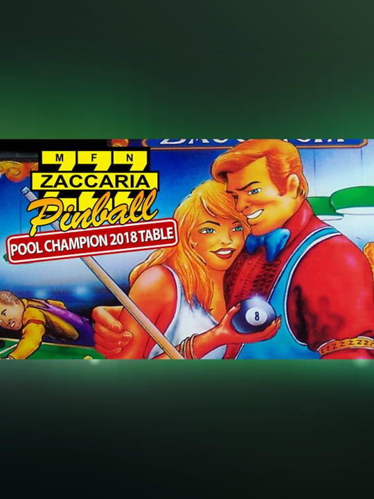 Zaccaria Pinball: Pool Champion 2018 Table cover