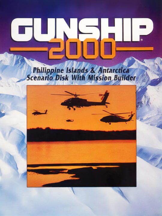 Gunship 2000: Philippine Islands & Antarctica Scenario Disk With Mission Builder cover art