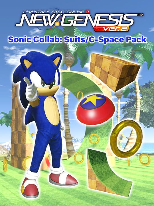 Phantasy Star Online 2 New Genesis: Sonic Collab - Suits/C-Space Pack cover art
