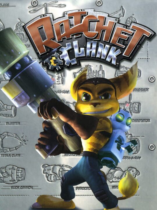 Box art for the game titled Ratchet & Clank