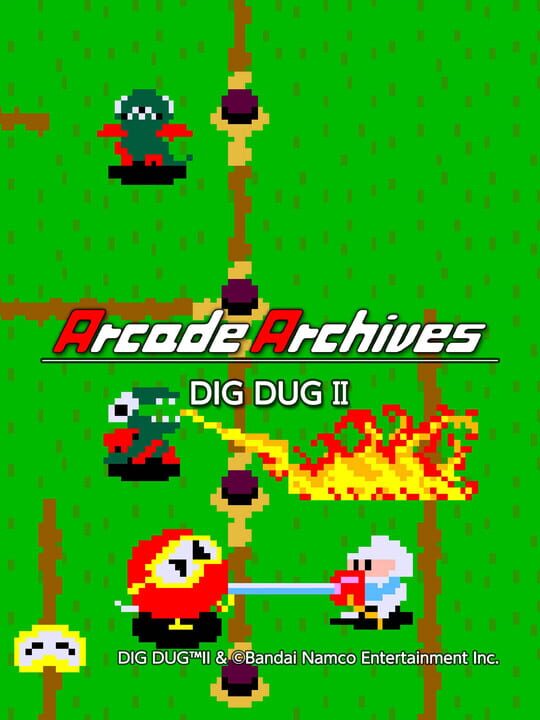 Arcade Archives: Dig Dug II cover