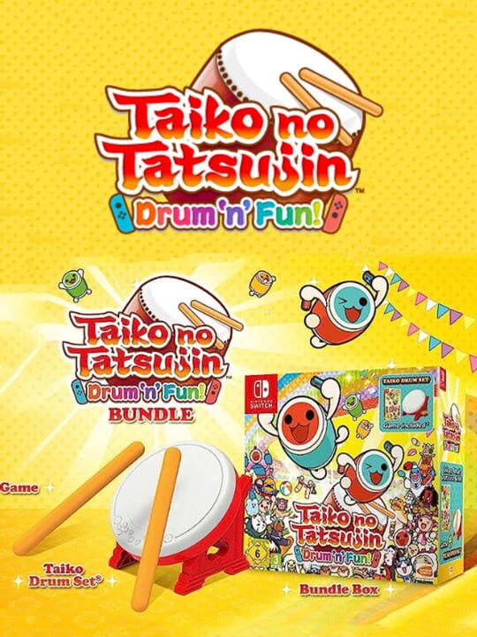 Taiko no Tatsujin: Drum 'n' Fun! Bundle cover art