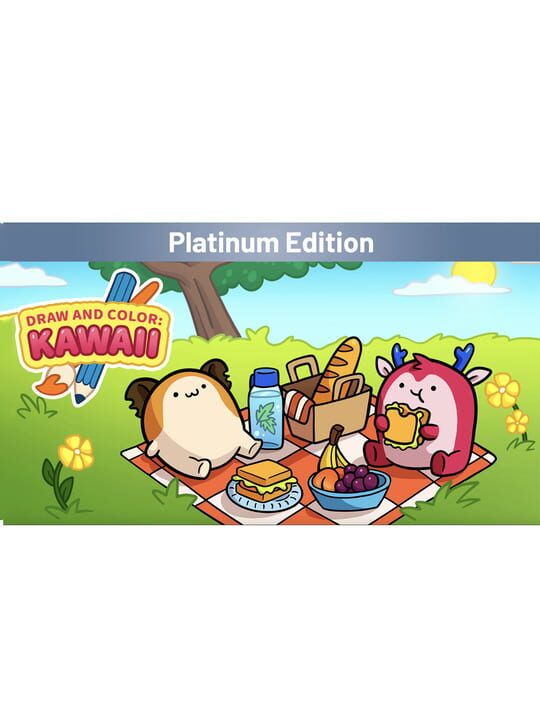 Draw and Color: Kawaii - Platinum Edition cover art