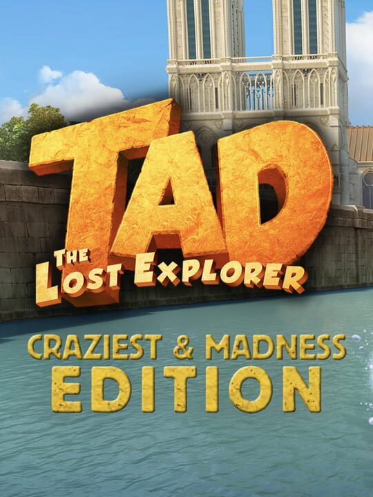 Tad the Lost Explorer and the Emerald Tablet: Craziest and Madness Edition cover