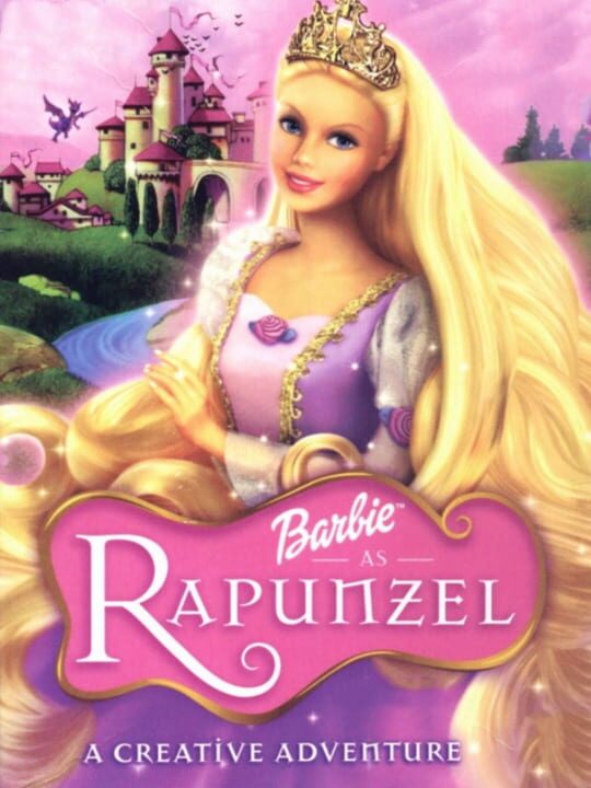 Barbie as Rapunzel cover art