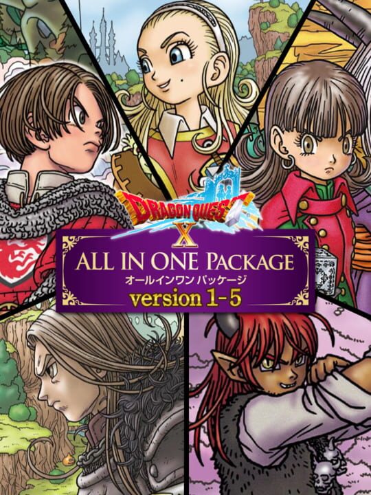 Dragon Quest X: All In One Package - Versions 1-5 cover