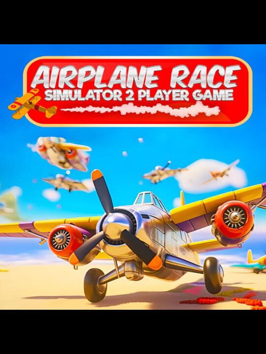 Airplane Race Simulator 2 Player Game cover