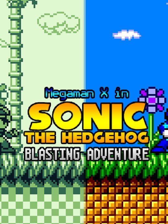 Megaman X in Sonic Blasting Adventure cover art