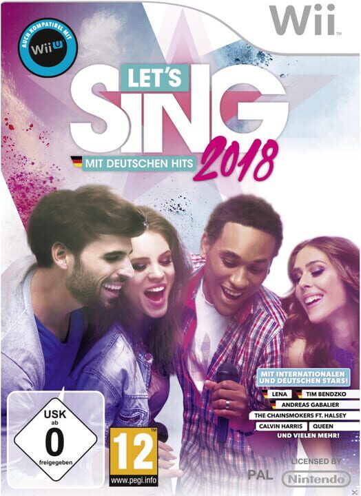 Let's Sing 2018 with German Hits cover art