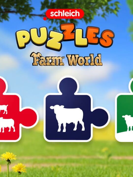 Schleich Puzzles: Farm World cover