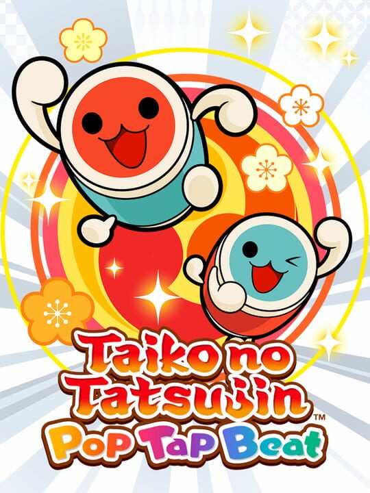 Box art for the game titled Taiko no Tatsujin: Pop Tap Beat
