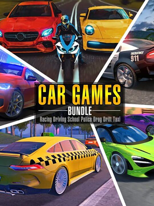 Car Games Bundle: Racing Driving School Police Drag Drift Taxi cover