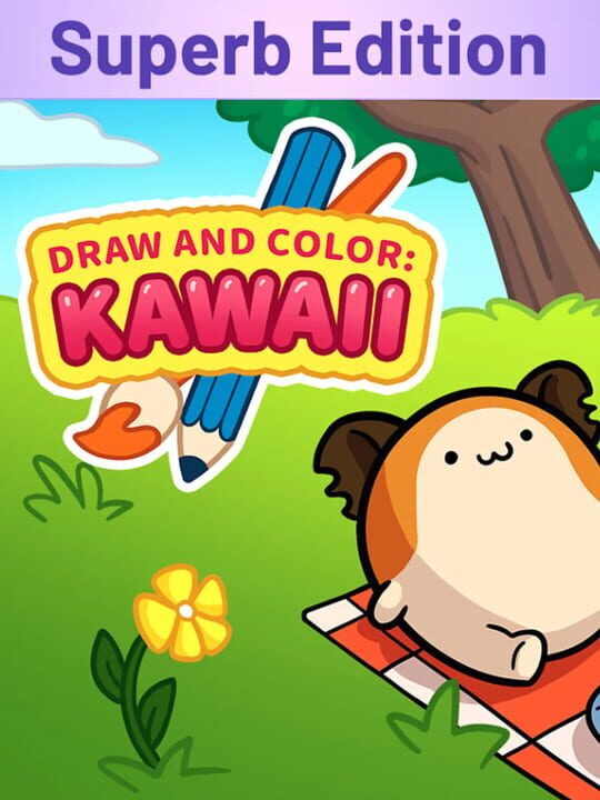 Draw and Color: Kawaii - Superb Edition cover art