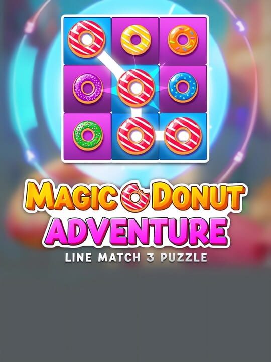Magic Donut Adventure: Line Match 3 Puzzle cover art