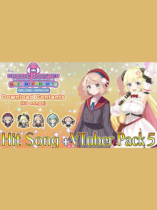 Groove Coaster: Wai Wai Party!!!! - Hit Song + VTuber Pack 5 cover art