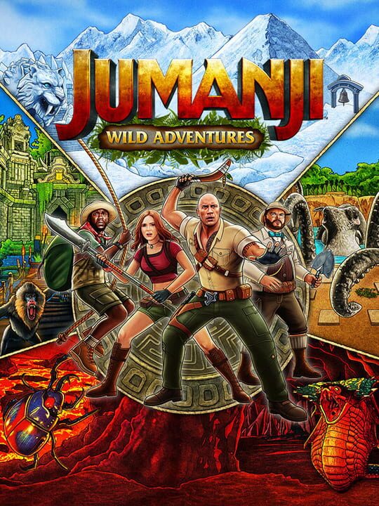Jumanji: Wild Adventures cover