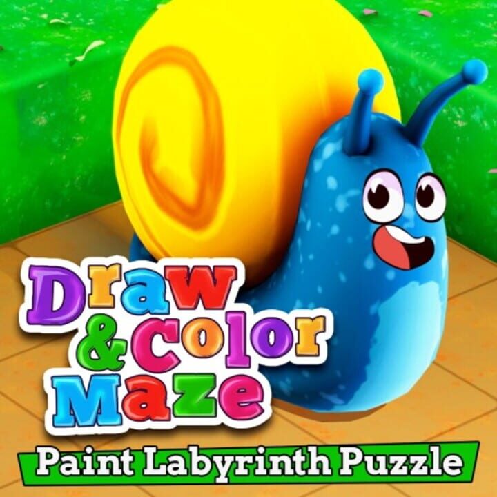 Draw & Color Maze: Paint Labyrinth Puzzle cover