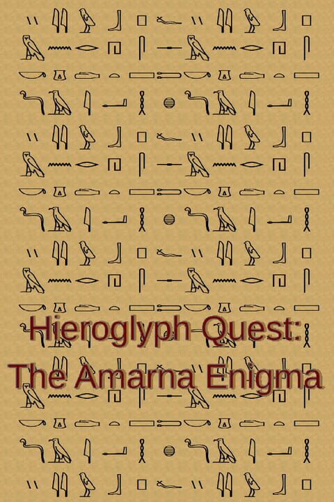 Hieroglyph Quest: The Amarna Enigma cover art