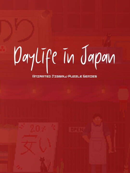 Daylife in Japan: Pixel Art Jigsaw Puzzle cover