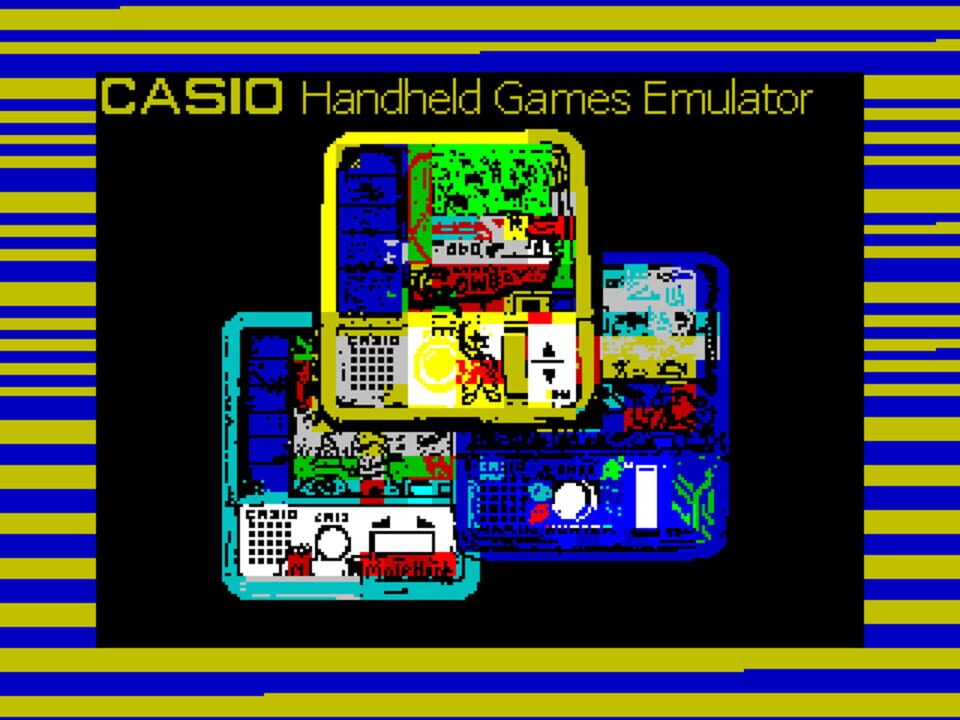Casio Handheld Games CG-5X emulator for ZX Spectrum cover art