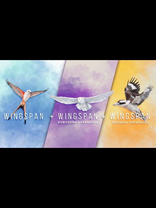 Wingspan + European Expansion + Oceania Expansion cover