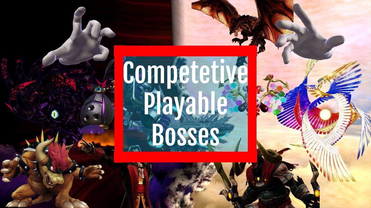 Super Smash Bros. Ultimate: Competitive Playable Bosses cover