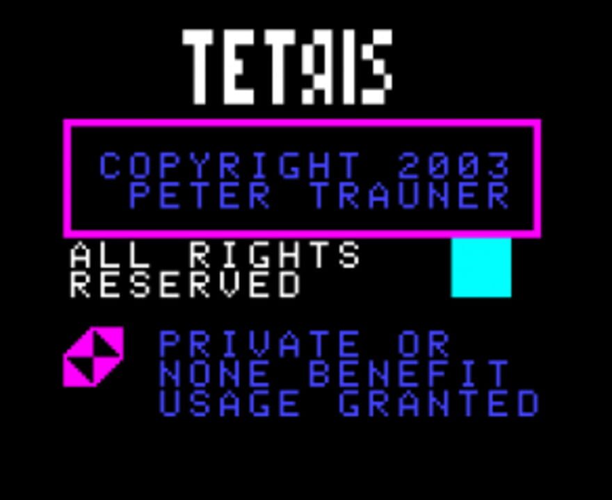 Tetris cover art