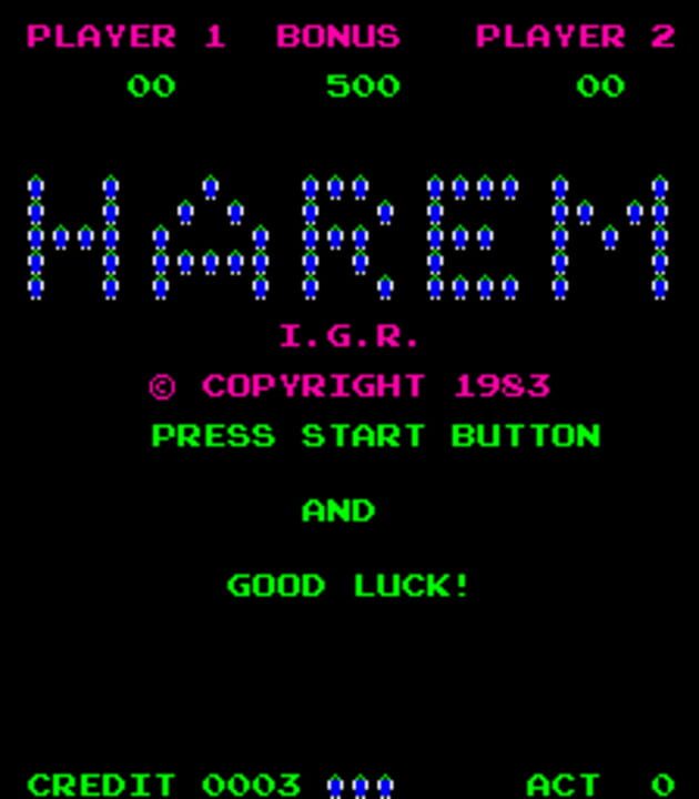 Harem cover art