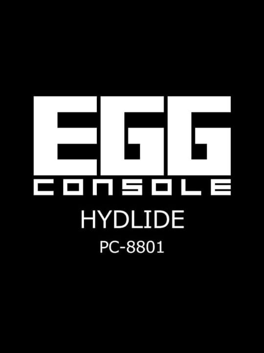 Eggconsole Hydlide PC-8801 cover