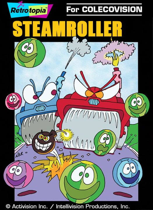 Steamroller cover art