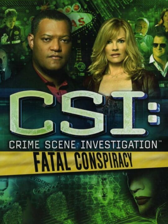 Box art for the game titled CSI: Fatal Conspiracy