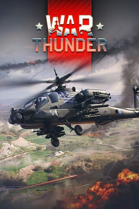War Thunder: Greek AH-64A Apache cover art