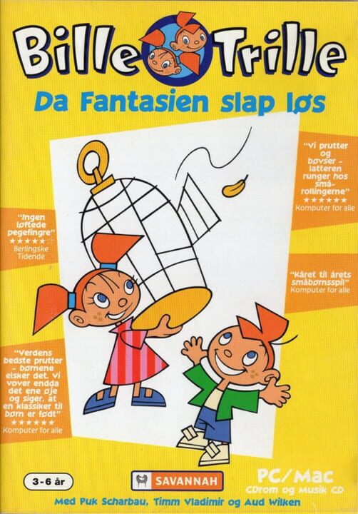 Bille & Trille: Da Fantasien slap løs cover art