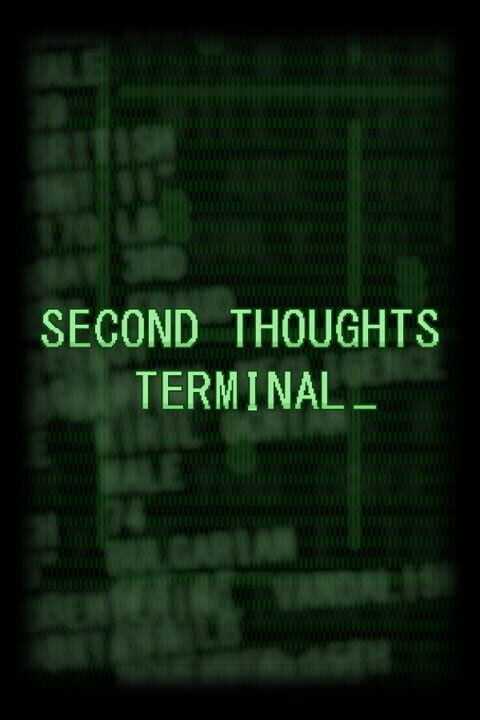 Second Thoughts: Terminal cover art