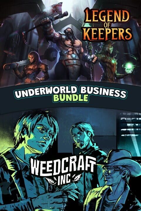 Weedcraft Inc + Legend of Keepers: Underworld Business Bundle cover image