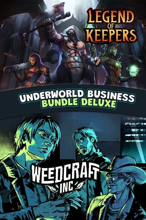 Weedcraft Inc + Legend of Keepers: Underworld Business Deluxe Bundle cover image