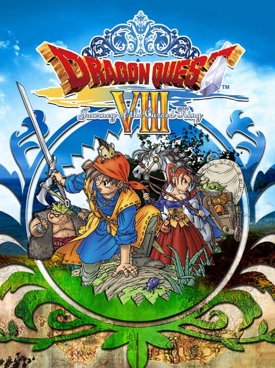 Box art for the game titled Dragon Quest VIII: Journey of the Cursed King