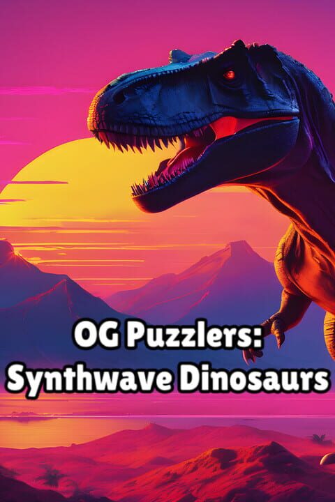 OG Puzzlers: Synthwave Dinosaurs cover art